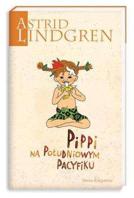 Okładka książki Pippi na Południowym Pacyfiku