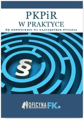 Okładka książki PKPiR w praktyce 69 odpowiedzi na najczęstsze pytania - stan prawny na 1 stycznia 2016
