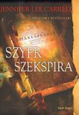 Okładka książki Szyfr Szekspira