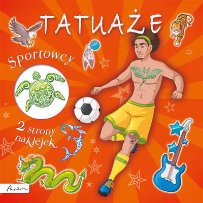 Tatuaże. Sportowcy. Autor: Opracowanie zbiorowe. SmakLiter.pl Okładka książki Tatuaże. Sportowcy
