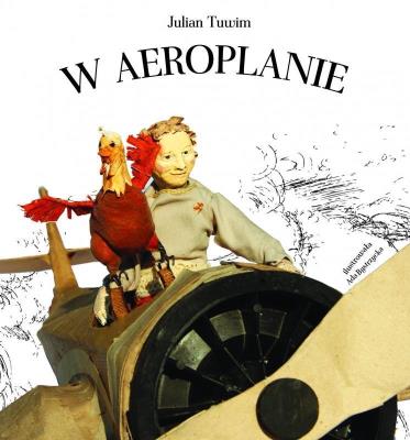 W aeroplanie. Autor: Julian Tuwim. SmakLiter.pl Okładka książki W aeroplanie