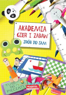 Akademia gier i zabaw. Autor: JOLANTA KUSZ. SmakLiter.pl Okładka książki Akademia gier i zabaw