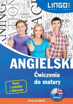 Angielski. Ćwiczenia do matury + CD. Autor: Treger Anna. SmakLiter.pl Okładka książki Angielski. Ćwiczenia do matury + CD