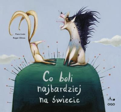 Co boli najbardziej na świecie. Autor: Paco Livan, Roger Olmos. SmakLiter.pl Okładka książki Co boli najbardziej na świecie