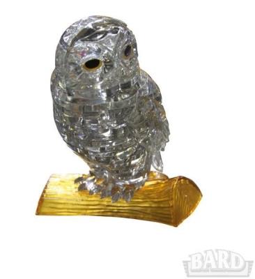 Crystal puzzle Sowa. Wydawca: Bard Centrum Gier. SmakLiter.pl Opakowanie Crystal puzzle Sowa