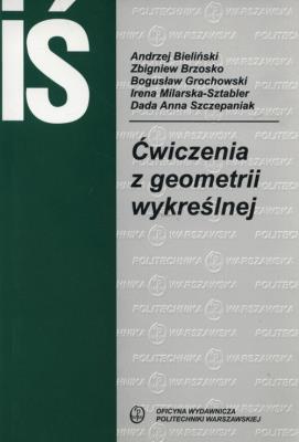 Okładka książki Ćwiczenia z geometrii wykreślnej