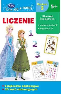 Okładka książki Disney uczy. Ucz się z nami. Liczenie