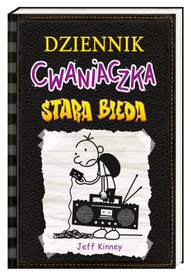 Dziennik cwaniaczka 10 Stara bieda. Autor: Jeff Kinney. SmakLiter.pl Okładka książki Dziennik cwaniaczka 10 Stara bieda