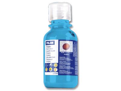 Opakowanie Farba Milan tempera 125 ml cyjan