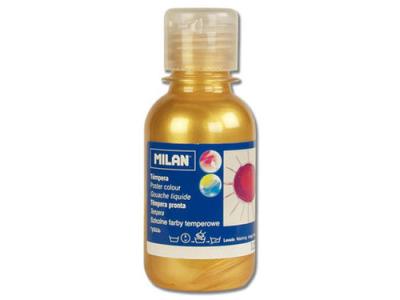 Opakowanie Farba Milan tempera 125 ml złota