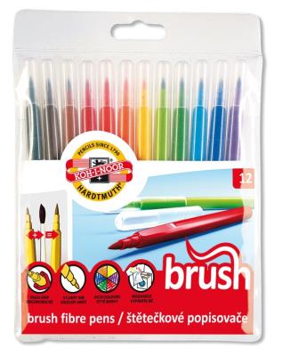 Opakowanie Flamastry pędzelkowe 12 kolorów