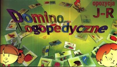 Opakowanie Gra - Domino logopedyczne J-R SAMO-POL