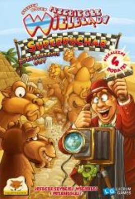 Gra - Przebiegłe wielbłądy. Superpuchar LUCRUM. Autor: Steffen Bogen, Dennis Lohausen. SmakLiter.pl Okładka książki Gra - Przebiegłe wielbłądy. Superpuchar LUCRUM