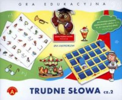 Okładka książki Gra - Trudne słowa 2 ALEX