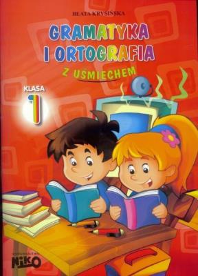 Okładka książki Gramatyka i ortografia z uśmiechem 1