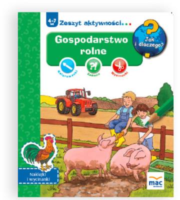 Okładka książki Jak i dlaczego! Gospodarstwo rolne