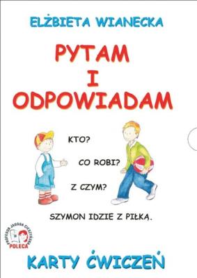 Okładka książki Karty ćwiczeń. Pytam i odpowiadam