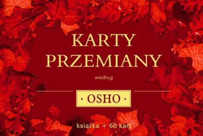 Karty przemiany. Autor: Osho. SmakLiter.pl Okładka książki Karty przemiany