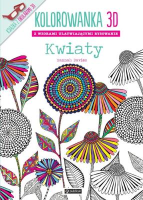 Okładka książki Kolorowanka 3D Kwiaty