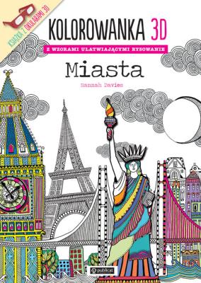 Okładka książki Kolorowanka 3D Miasta