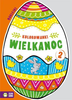 Okładka książki Kolorowanki Wielkanoc cz.2