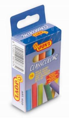 Opakowanie Kreda szkolna kolorowa 10 kolorów JOVI