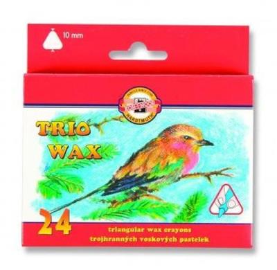 Opakowanie Kredki Trio Wax Jumbo 24 kolory
