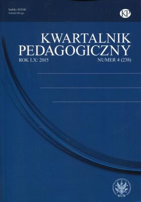 Opakowanie Kwartalnik Pedagogiczny 2015 nr 4 (238)