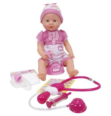 Okładka książki Lalka New Born Baby - z akcesoriami Doktora