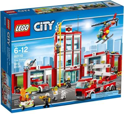 Okładka książki Lego City Remiza strażacka
