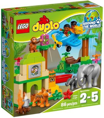 Lego Duplo Dżungla. Autor: Duplo. SmakLiter.pl Okładka książki Lego Duplo Dżungla