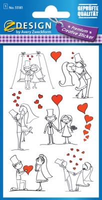 Okładka książki Naklejki Młoda Para