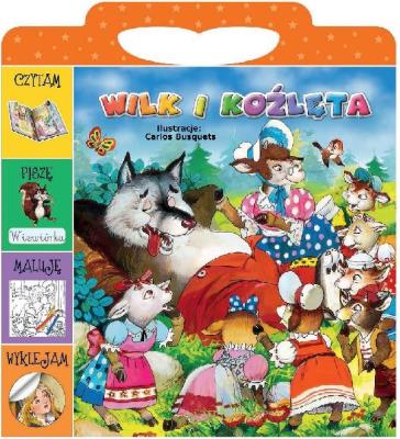 Okładka książki Nie tylko czytam Wilk i siedmioro koźląt