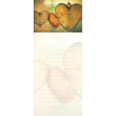 Opakowanie Notes z magnesem Hymn o miłości