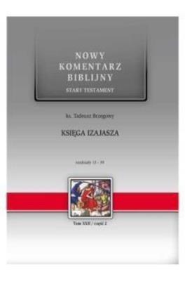 Okładka książki Nowy komentarz... ST T.22/2 Księga Izajasza 13-39