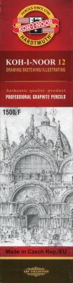 Opakowanie Ołówek grafitowy 1500/F 12 sztuk