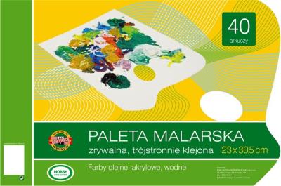 Opakowanie Paleta papierowa zrywalna 40 arkuszy