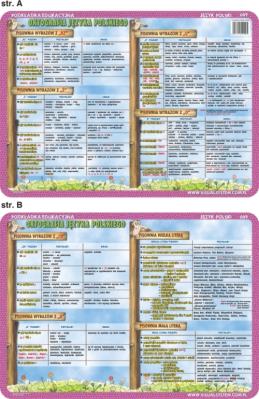 Podkładka edukacyjna  Pisownia wyrazów z ch, h, rz, ż, ó, u,. Autor: inne. SmakLiter.pl Okładka książki Podkładka edukacyjna  Pisownia wyrazów z ch, h, rz, ż, ó, u,