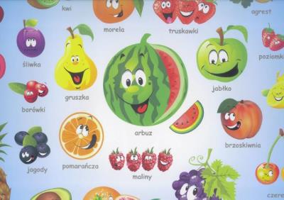 Okładka książki Podkładka na biurko. Poznaję owoce LIWONA