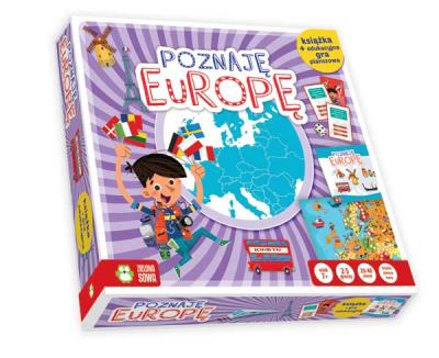 Poznaję Europę. Autor: Opracowanie zbiorowe. SmakLiter.pl Okładka książki Poznaję Europę