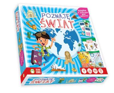 Poznaję świat. Autor: Opracowanie zbiorowe. SmakLiter.pl Okładka książki Poznaję świat