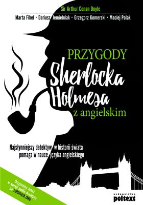 Okładka książki Przygody Sherlocka Holmesa z angielskim