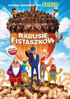 Rabusie Fistaszków. Autor: Venokur Ross. SmakLiter.pl Okładka książki Rabusie Fistaszków