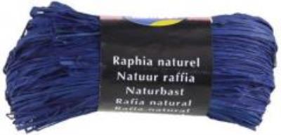 Opakowanie Rafia naturalna 50g niebieska MAILDOR