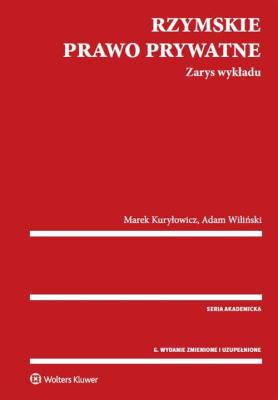Okładka książki Rzymskie prawo prywatne Zarys wykładu