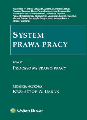 Okładka książki System prawa pracy Tom 6