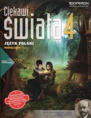 Ciekawi świata 4 Język polski Podręcznik wieloletni Część 2. Autor: Rawicz Aleksander. SmakLiter.pl Okładka książki Ciekawi świata 4 Język polski Podręcznik wieloletni Część 2