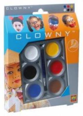 Clowny - Farby wodne do malowania twarzy 6 kol.. Wydawca: SES NL. SmakLiter.pl Opakowanie Clowny - Farby wodne do malowania twarzy 6 kol.