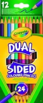 Dwustronne kredki ołówkowe 12 kolorów CRAYOLA. Wydawca: Crayola. SmakLiter.pl Opakowanie Dwustronne kredki ołówkowe 12 kolorów CRAYOLA