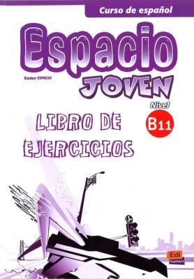 Espacio joven B1.1 ćwiczenia + CD. Autor: praca zbiorowa. SmakLiter.pl Okładka książki Espacio joven B1.1 ćwiczenia + CD